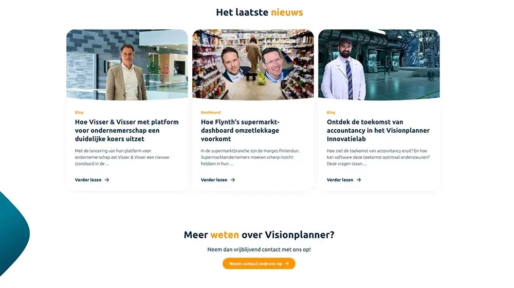 Blog screenshot