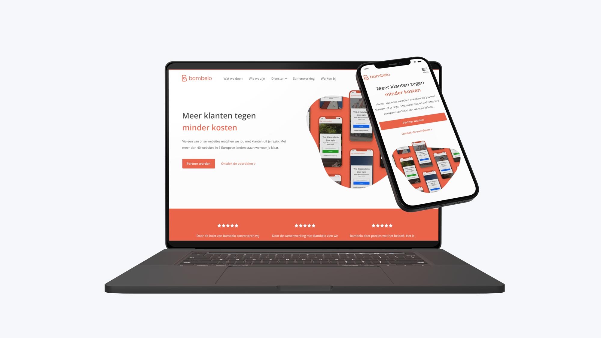 Maatwerk HubSpot website voor Bambelo