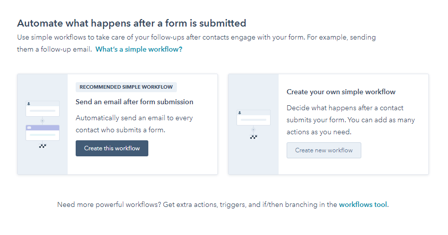 Follow up email HubSpot