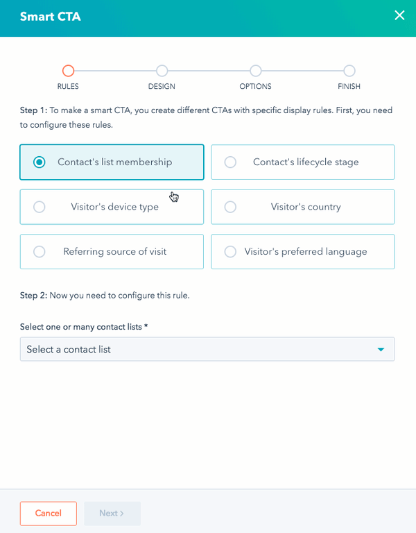 HubSpot | Smart CTA