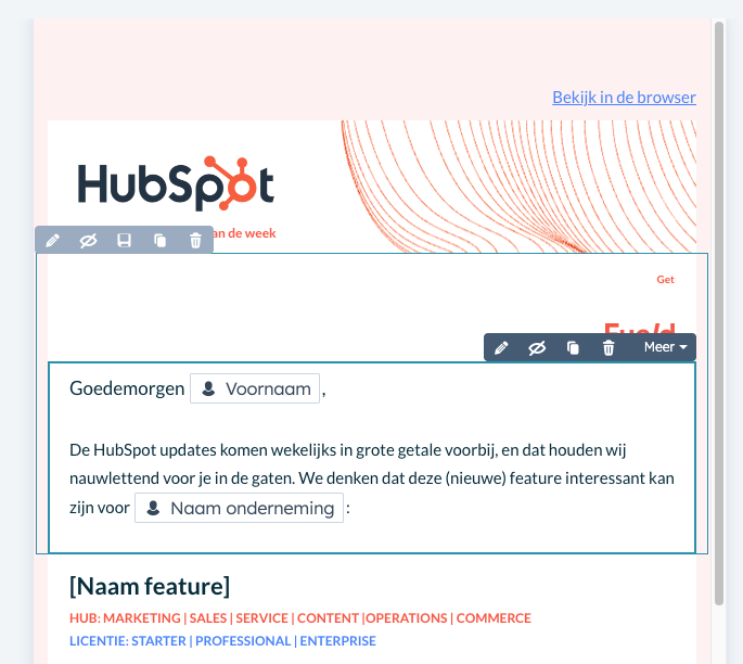 Emailmarketing personalisatie