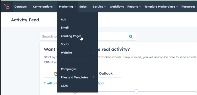 Landing page HubSpot voorbeeld hoe aan te maken-1