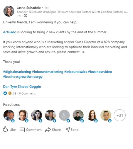 Linkedin Post