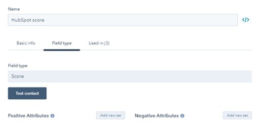 hubspot lead scoring