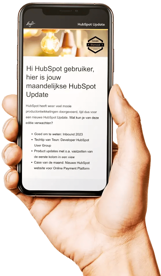 HubSpot newsletter