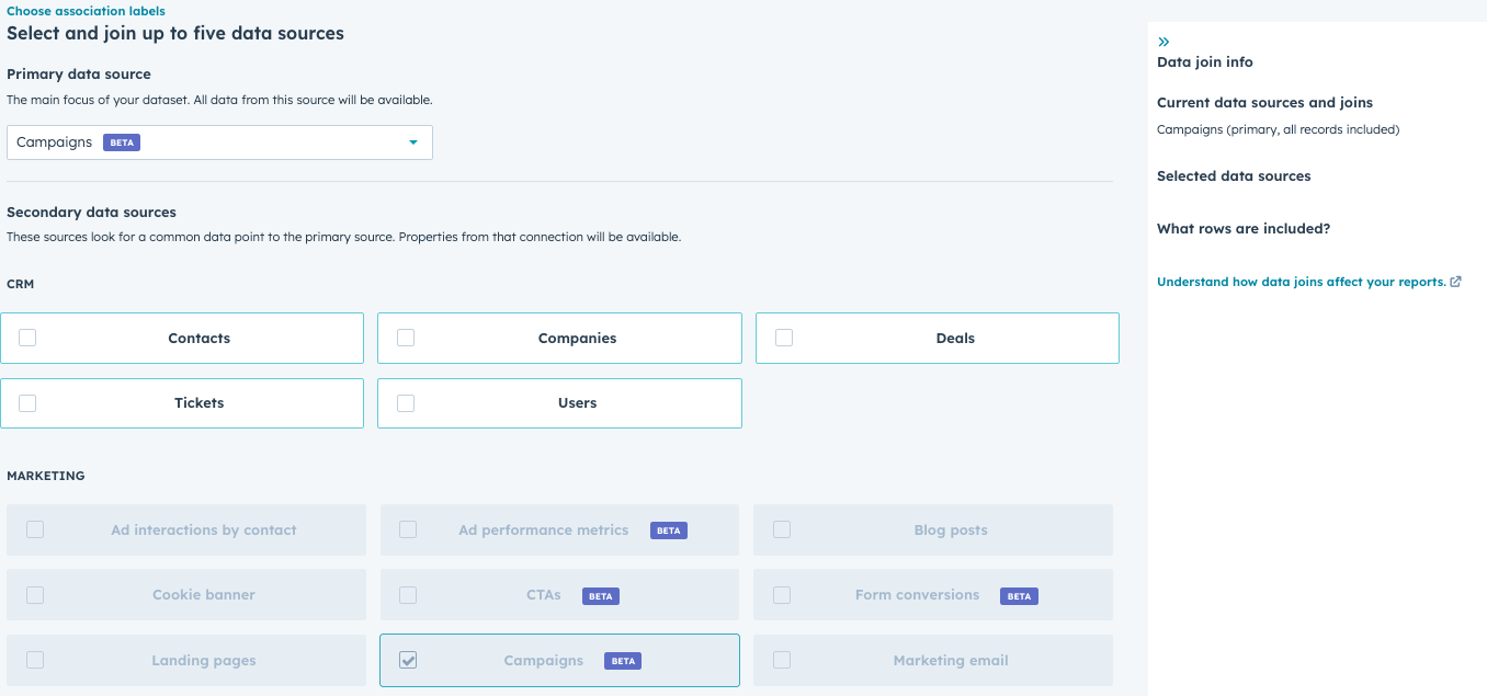 'Contact Lifecycle' rapportages in campagnes