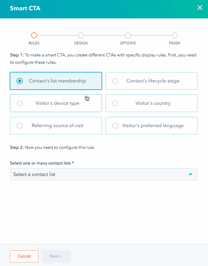 HubSpot | Smart CTA